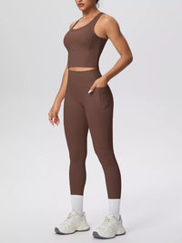 The Lucia Scoop Tank & Legging Set
