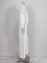 The Haven Zip Jacket & Wide-Leg Pant Set