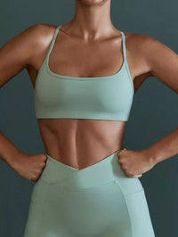 The Cleo Cross-Back Cami & Legging Set