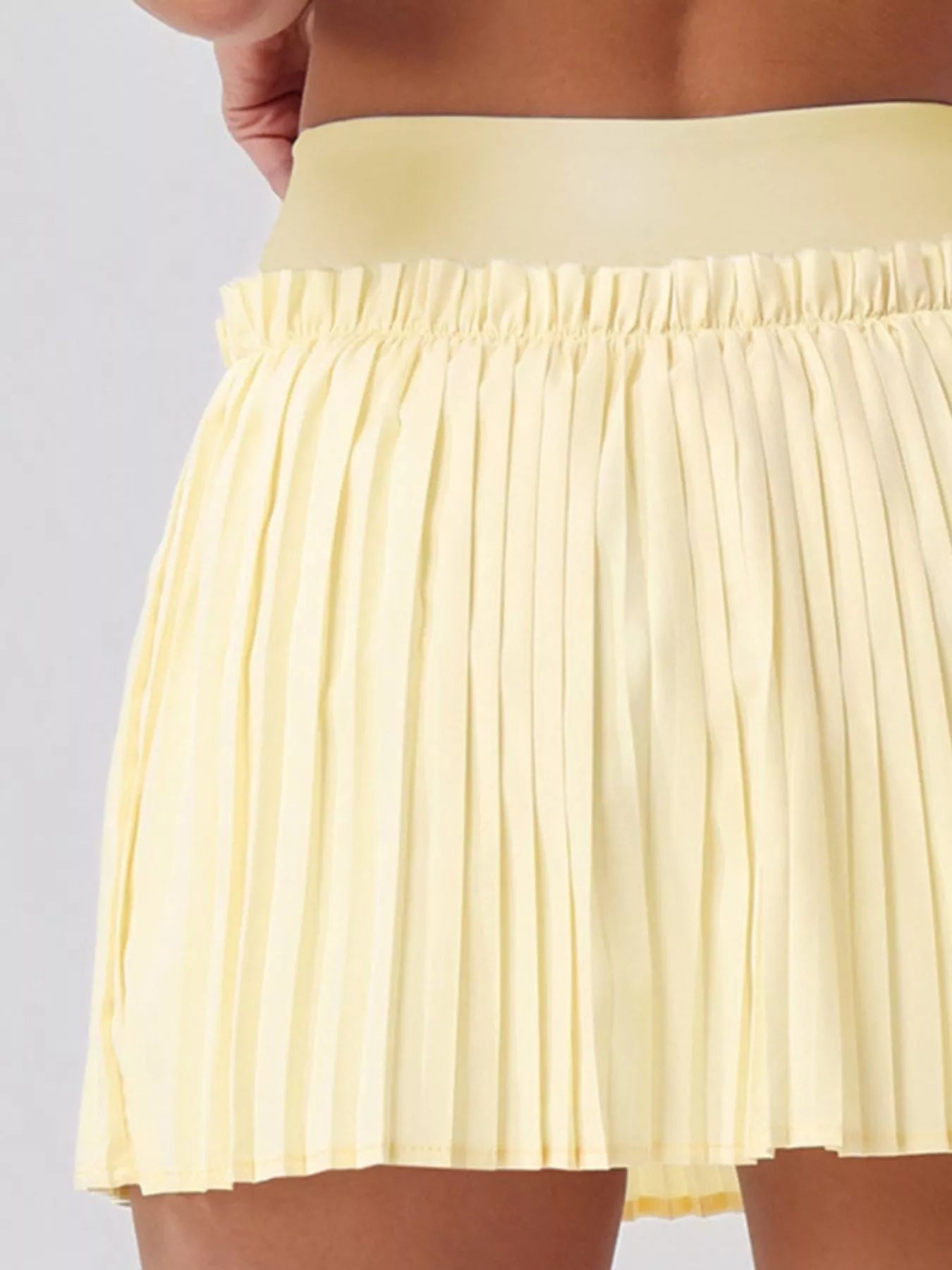 The Cleo Twist Top & Pleated Skirt Set