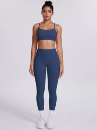 The Lucia Criss-Cross Cami & Legging Set