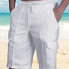 Men's Plus Size Drawstring Pocketed Shorts