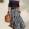 The Bellamy Off-Shoulder Skirt Set