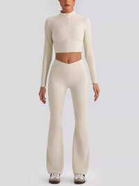 The Cleo Criss-Cross V-Neck Tank & Legging Set