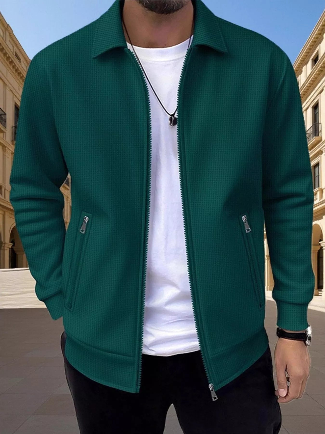 The Easton Lined Zip Jacket