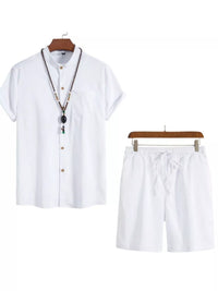 The Sedona Shirt & Shorts Set – plus size shirt and shorts set, view 2