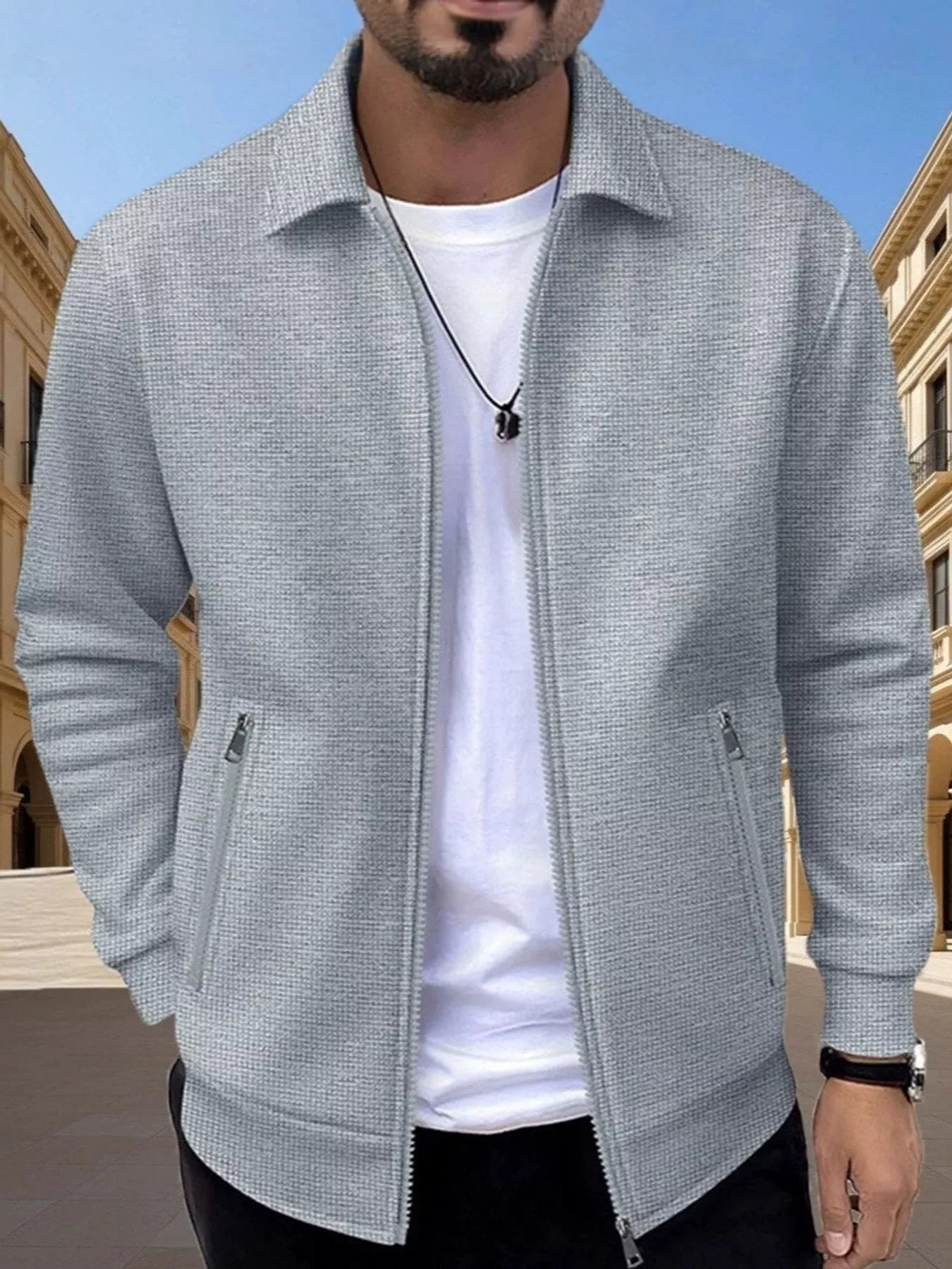 The Easton Lined Zip Jacket