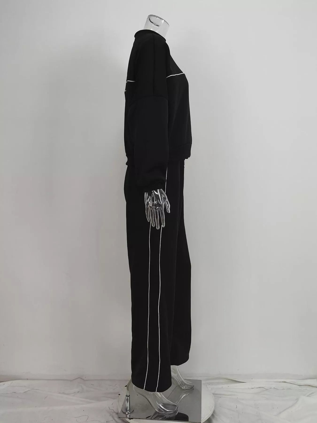 The Haven Zip Jacket & Wide-Leg Pant Set