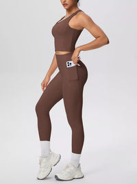 The Lucia Scoop Tank & Legging Set