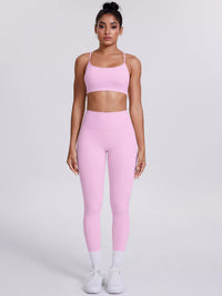 The Lucia Criss-Cross Cami & Legging Set