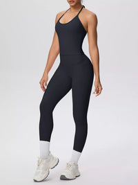 The Lucia Soft Halter Cami & Legging Set