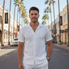 The Cardiff Knit Polo Set