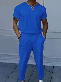 The Foster Top & Pants Set – short sleeve top and pants set, view 7