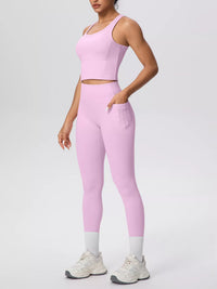 The Lucia Scoop Tank & Legging Set