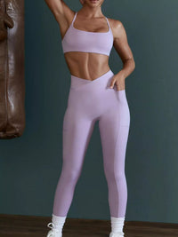 The Cleo Cross-Back Cami & Legging Set