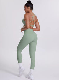 The Lucia Criss-Cross Cami & Legging Set