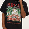 Men's BREAK SILENCE Graphic Round Neck Oversized T-Shirt