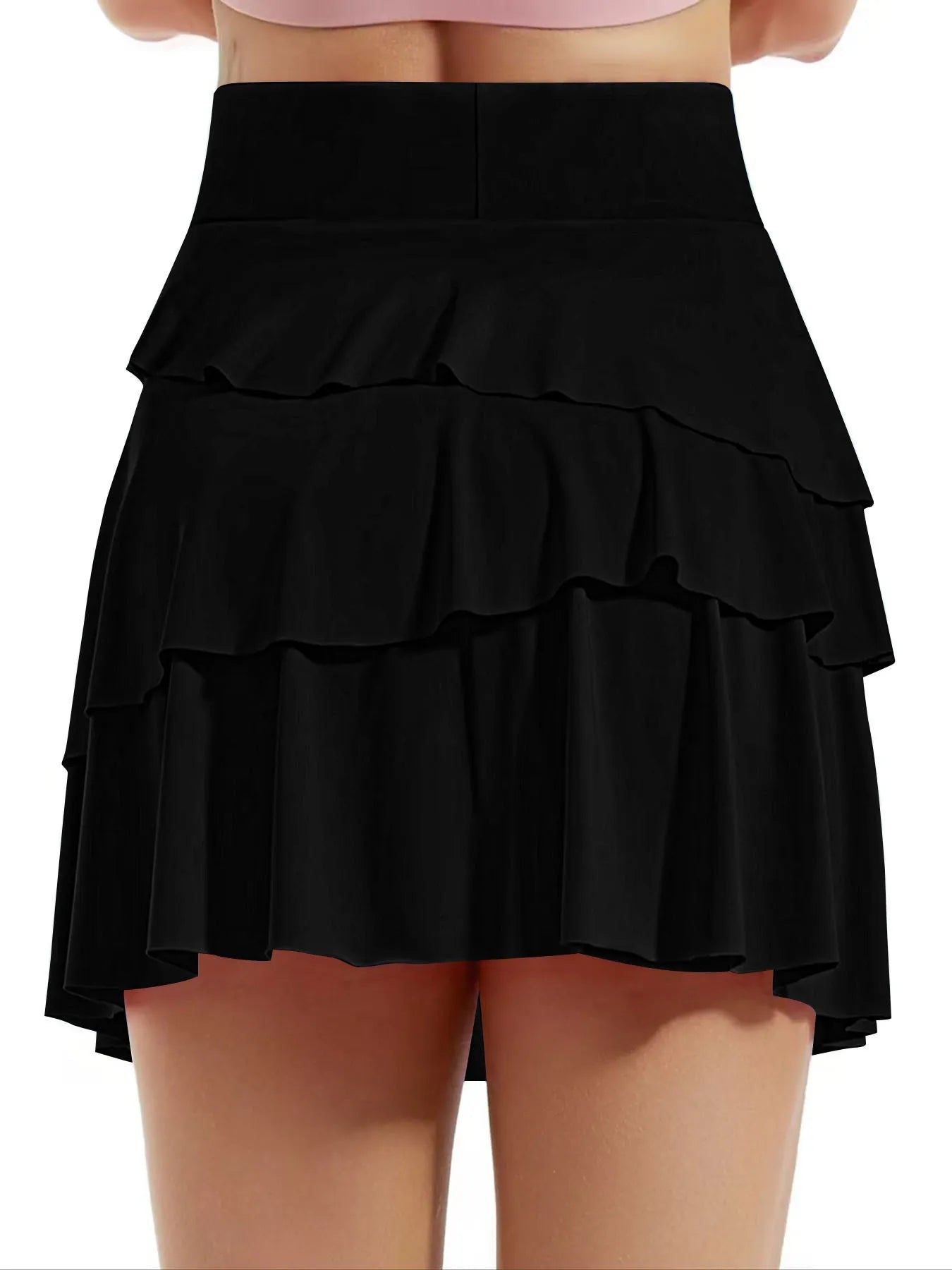 The Tia Tiered Ruffle Skort