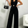Sleeveless Wide Leg Jumpsuit