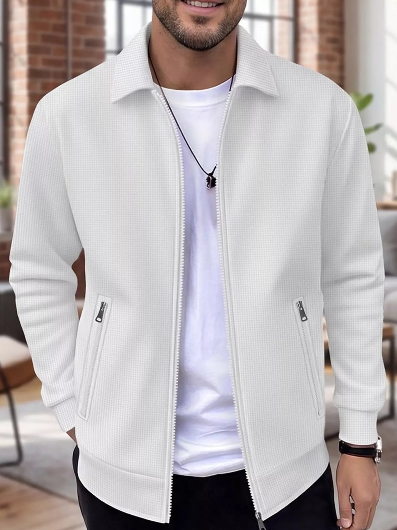 The Easton Lined Zip Jacket