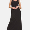 Zenana Scoop Neck Wide Strap Tank Dress