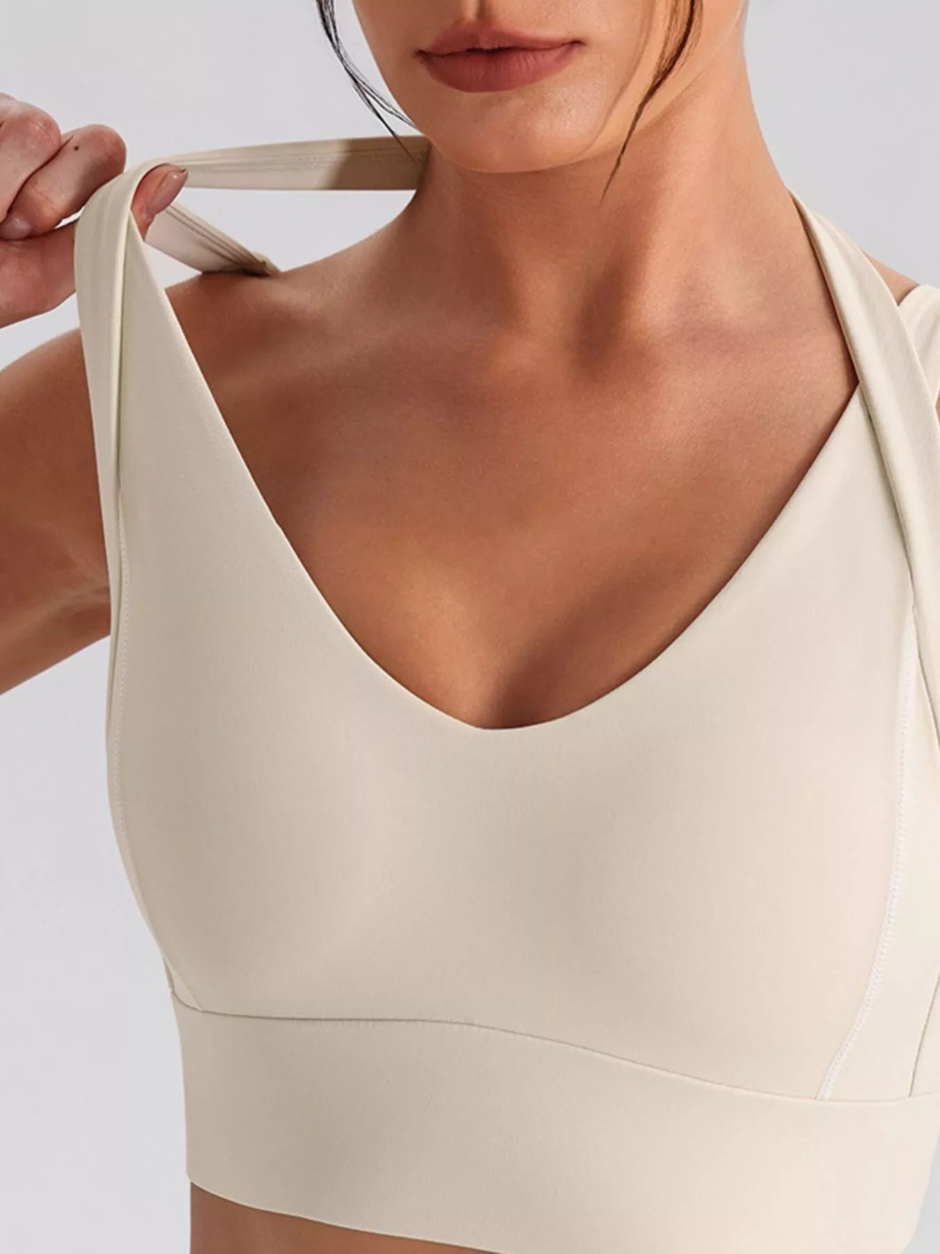The Cleo Criss-Cross V-Neck Tank & Legging Set