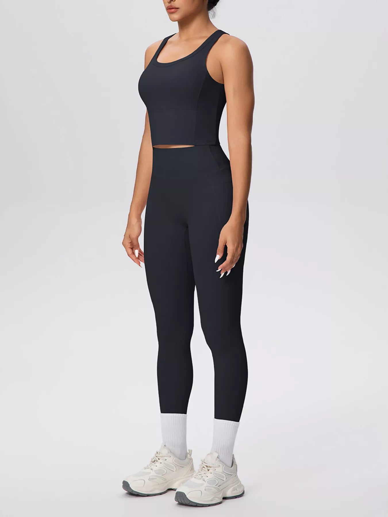 The Lucia Scoop Tank & Legging Set
