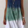 Full Size Tie-Dye Sleeveless Mini Tank Dress Plus Size
