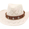 Boho Woven Cowboy Hat