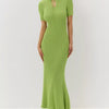 Short Sleeve Knitted Mermaid Dress