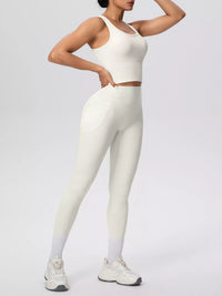 The Lucia Scoop Tank & Legging Set