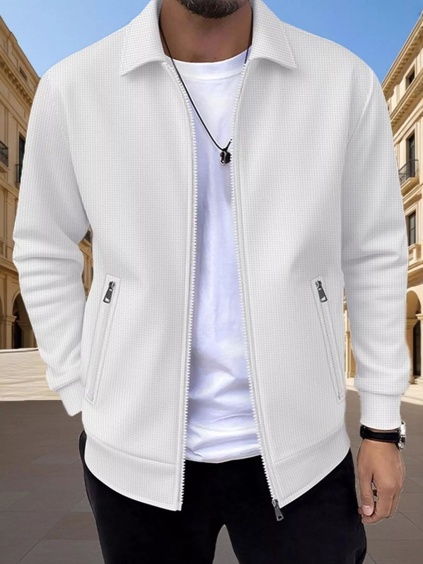 The Easton Lined Zip Jacket