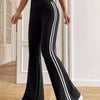 The Sasha Side-Stripe Flare Pant