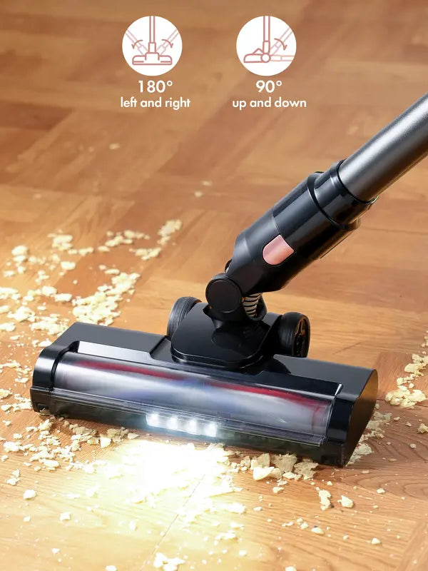 Homeika Cordless Vacuum Cleaner, 28Kpa Powerful Suction, 380W Strong Brushless Motor with 8 in 1 Lightweight Stick Vacuum Cleaner with 50 Min Runtime Detachable Battery for Pet Hair & Carpet