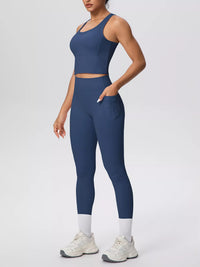 The Lucia Scoop Tank & Legging Set
