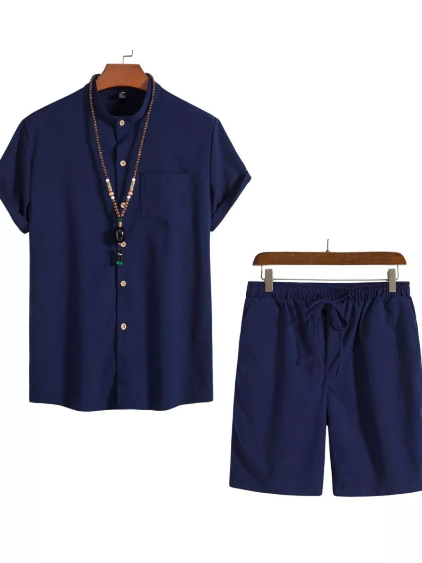 The Sedona Shirt & Shorts Set – plus size shirt and shorts set, view 4
