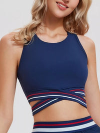 The Kenna Criss-Cross Crop Tank