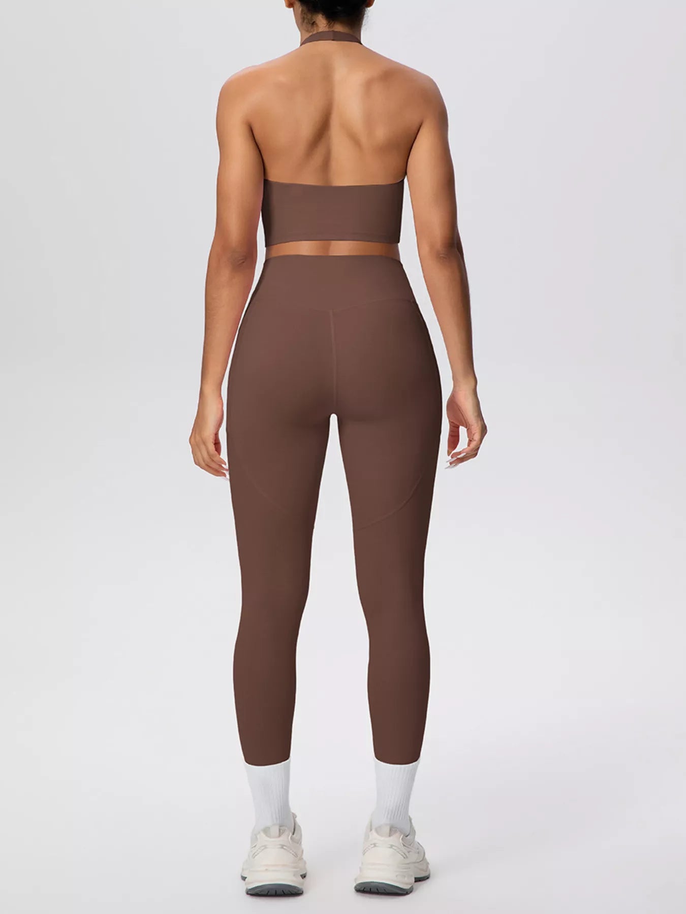 The Lucia Halter Crop Top & Legging Set