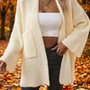 Cozy Knit Open Front Cardigan