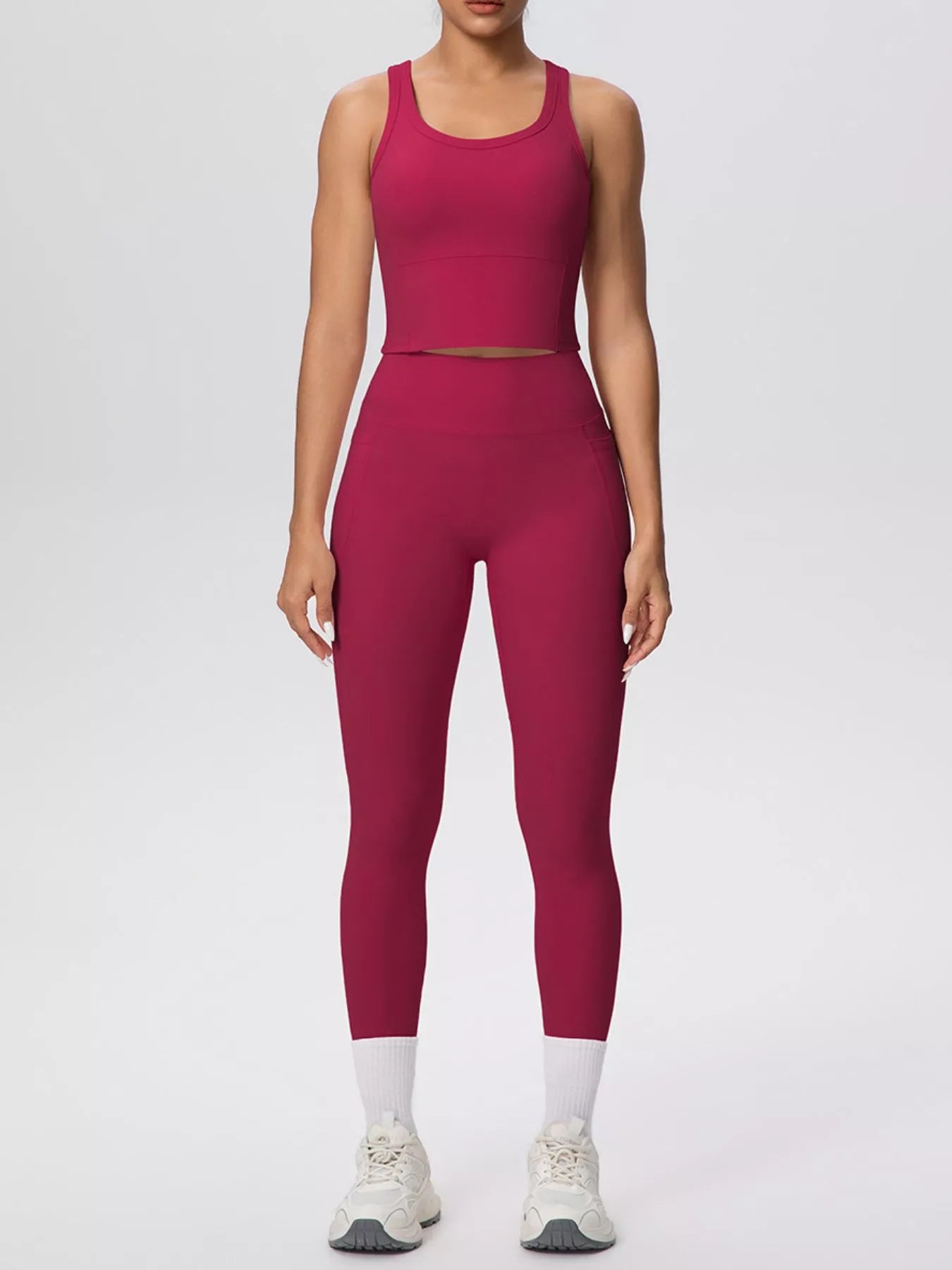 The Lucia Scoop Tank & Legging Set