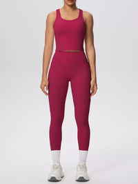 The Lucia Scoop Tank & Legging Set