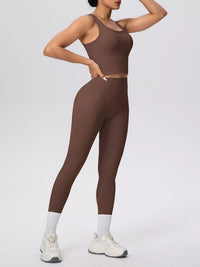The Lucia Scoop Tank & Legging Set