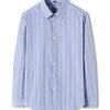 Men's Plus Size Classic Striped Long Sleeve Shirt