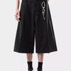 Men's Wide-Leg Cropped Shorts