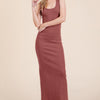 Sleeveless Rib Maxi Dress