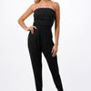 Tube Top W/Shirring Jumpsuit