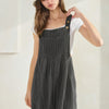 Prime Ribbed Knit Overall Romper