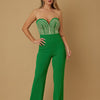 Threaded Twisted Rope Knot Tie Jumpsuit