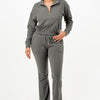 Soft Zipup Track Suit Set