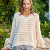 Knit Square Pattern Sweater